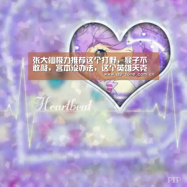 张大仙极力推荐这个打野,猴子不敢敲,宫本没办法,这个英雄天克所有射手|AG真人官方(图1) AG真人登录